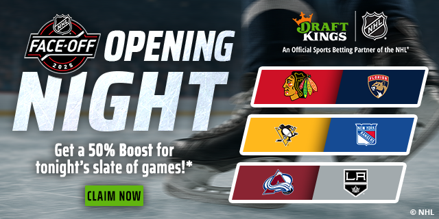 opening Night picture, nhl faceoff