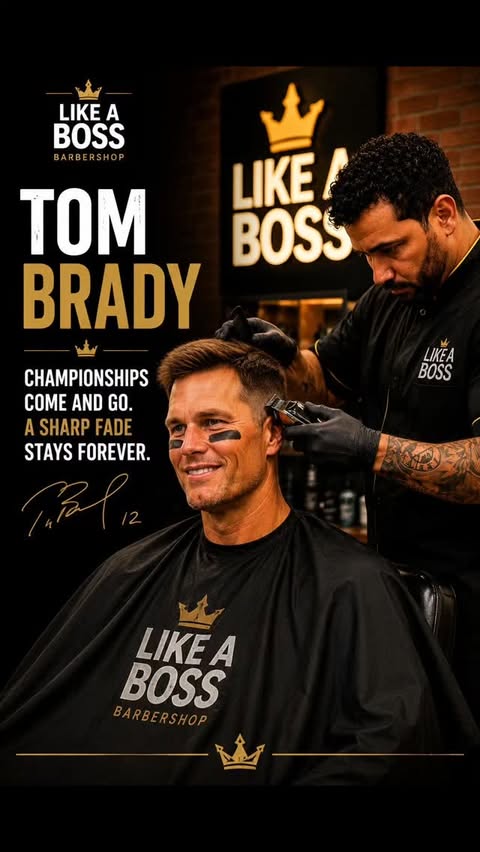 Professional haircut at Like a Boss Barbershop